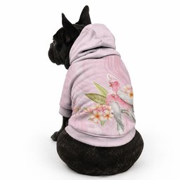 Aussie Nurse RN Pink Cockatoo Pet Hoodie