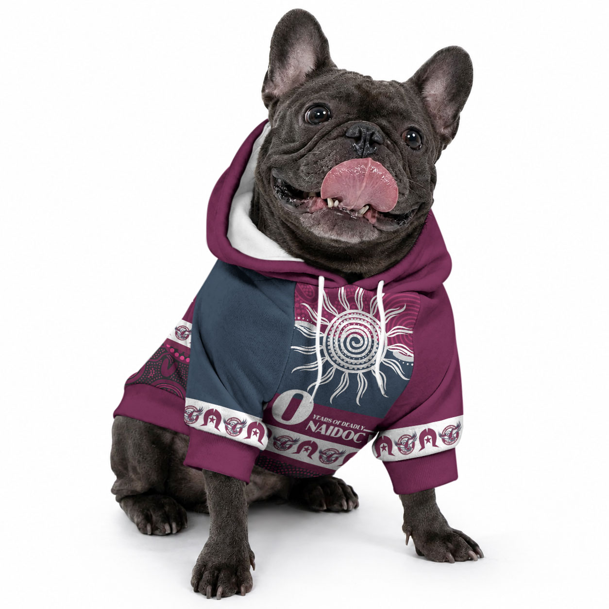 Sea Eagles NAIDOC Week Personalised Pet Hoodie Aboriginal Torres Strait Islanders Vibe