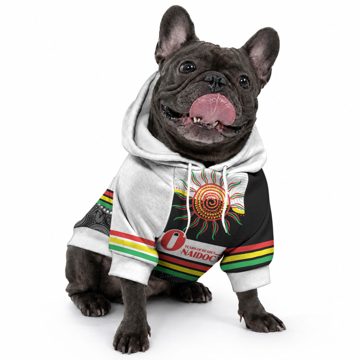 Panthers NAIDOC Week Personalised Pet Hoodie Aboriginal Torres Strait Islanders Vibe