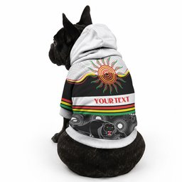 Panthers NAIDOC Week Personalised Pet Hoodie Aboriginal Torres Strait Islanders Vibe