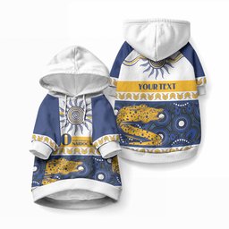 Eels NAIDOC Week Personalised Pet Hoodie Aboriginal Torres Strait Islanders Vibe