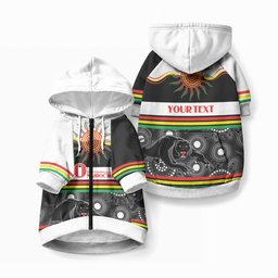 Panthers NAIDOC Week Personalised Pet Hoodie Aboriginal Torres Strait Islanders Vibe