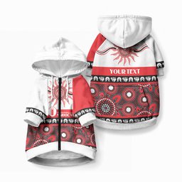 Dragons NAIDOC Week Personalised Pet Hoodie Aboriginal Torres Strait Islanders Vibe