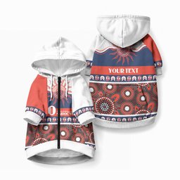 Roosters NAIDOC Week Personalised Pet Hoodie Aboriginal Torres Strait Islanders Vibe
