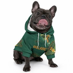 Australia Rugby National Heritage Custom Pet Hoodie Indigenous Aboriginal Dot Art
