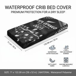NZ Rugby Baby Bed Cover Kapa Opango Maori Haka With Years of The All Black Champions