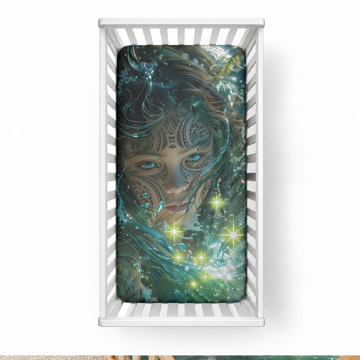 New Zealand Matariki Waiti Baby Bed Cover Waimāori and The Origin Of Life