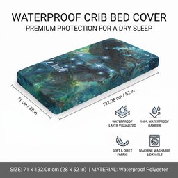New Zealand Matariki Waiti Baby Bed Cover The Beginnings Of Life