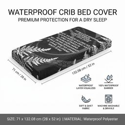 New Zealand Black Fern 7s Baby Bed Cover History World Cup Sevens