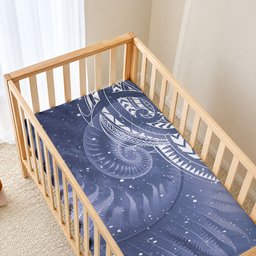 New Zealand Galaxy Fern Baby Bed Cover