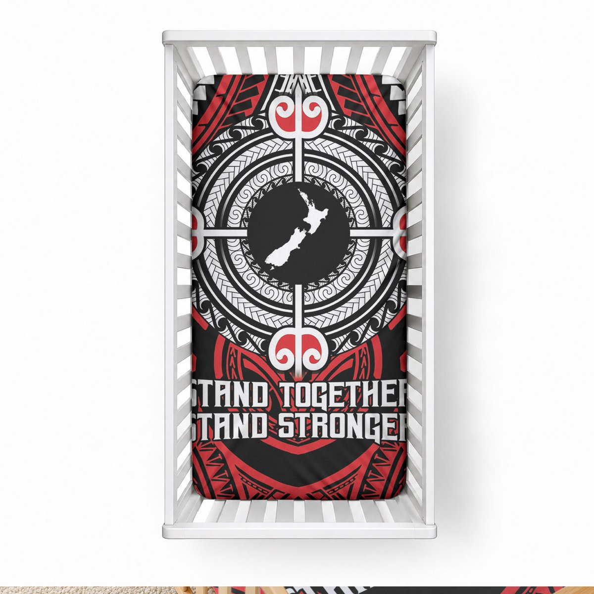 Aotearoa Proud To Be Maori Baby Bed Cover New Zealand Fight Together