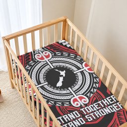 Aotearoa Proud To Be Maori Baby Bed Cover New Zealand Fight Together