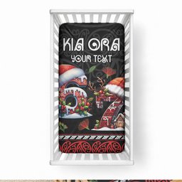 Aotearoa Six Seven Personalized Baby Bed Cover New Zealand Funny Christmas