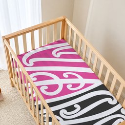 All Pink New Zealand Kowhai Ngutukaka Baby Bed Cover
