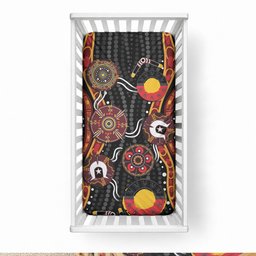 NAIDOC Week 2026 Baby Bed Cover Together We Rise Together We Stay Deadly
