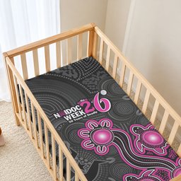 Sydney Sixers NAIDOC Week 2026 Baby Bed Cover Sea Turtles Aboriginal Art