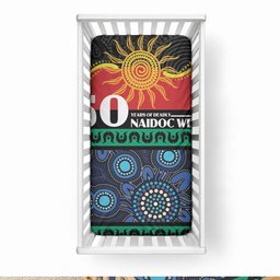 Australian Aboriginal Torres Strait Islanders Baby Bed Cover Together We Rise Together We Stay Deadly