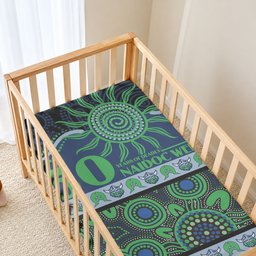 Raiders NAIDOC Week Baby Bed Cover Aboriginal Torres Strait Islanders Vibe