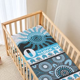 Sharks NAIDOC Week Baby Bed Cover Aboriginal Torres Strait Islanders Vibe