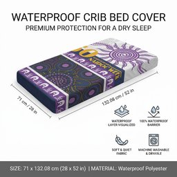 Storm NAIDOC Week Baby Bed Cover Aboriginal Torres Strait Islanders Vibe