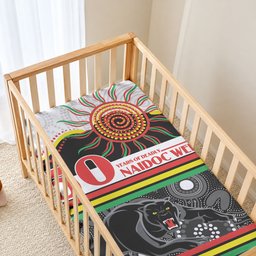 Panthers NAIDOC Week Baby Bed Cover Aboriginal Torres Strait Islanders Vibe
