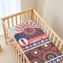 Roosters NAIDOC Week Baby Bed Cover Aboriginal Torres Strait Islanders Vibe