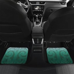 New Zealand Parakeet Bird Car Mats With Kakabeak Flowers
