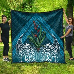 Rongoa Maori New Zealand Harakeke Quilt NZ Weaving Pattern Dark Teal