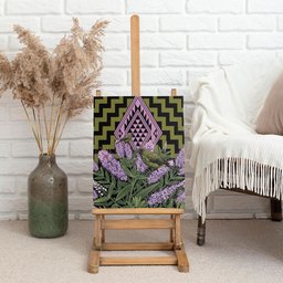 Rongoa Maori New Zealand Koromiko Canvas Wall Art NZ Hebe Korimako Bellbird Poutama