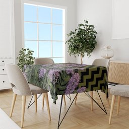 Rongoa Maori New Zealand Koromiko Tablecloth NZ Hebe Korimako Bellbird Poutama