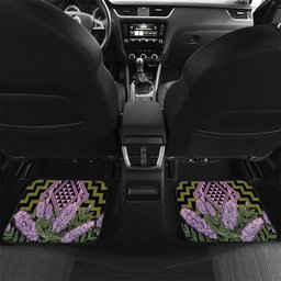 Rongoa Maori New Zealand Koromiko Car Mats NZ Hebe Korimako Bellbird Poutama