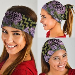 Rongoa Maori New Zealand Koromiko Neck Gaiter NZ Hebe Korimako Bellbird Poutama