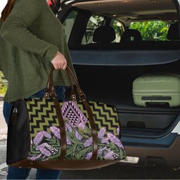 Rongoa Maori New Zealand Koromiko Travel Bag NZ Hebe Korimako Bellbird Poutama