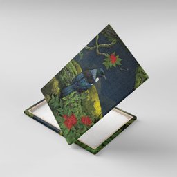 Rongoa Maori New Zealand Rata Canvas Wall Art NZ Tui Bird Forest Vibes