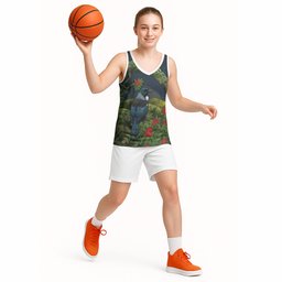 Rongoa Maori New Zealand Rata Basketball Jersey NZ Tui Bird Forest Vibes
