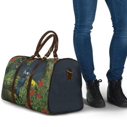 Rongoa Maori New Zealand Rata Travel Bag NZ Tui Bird Forest Vibes