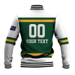 Custom Hockey Australia Baseball Jacket Kookaburras Go Champions