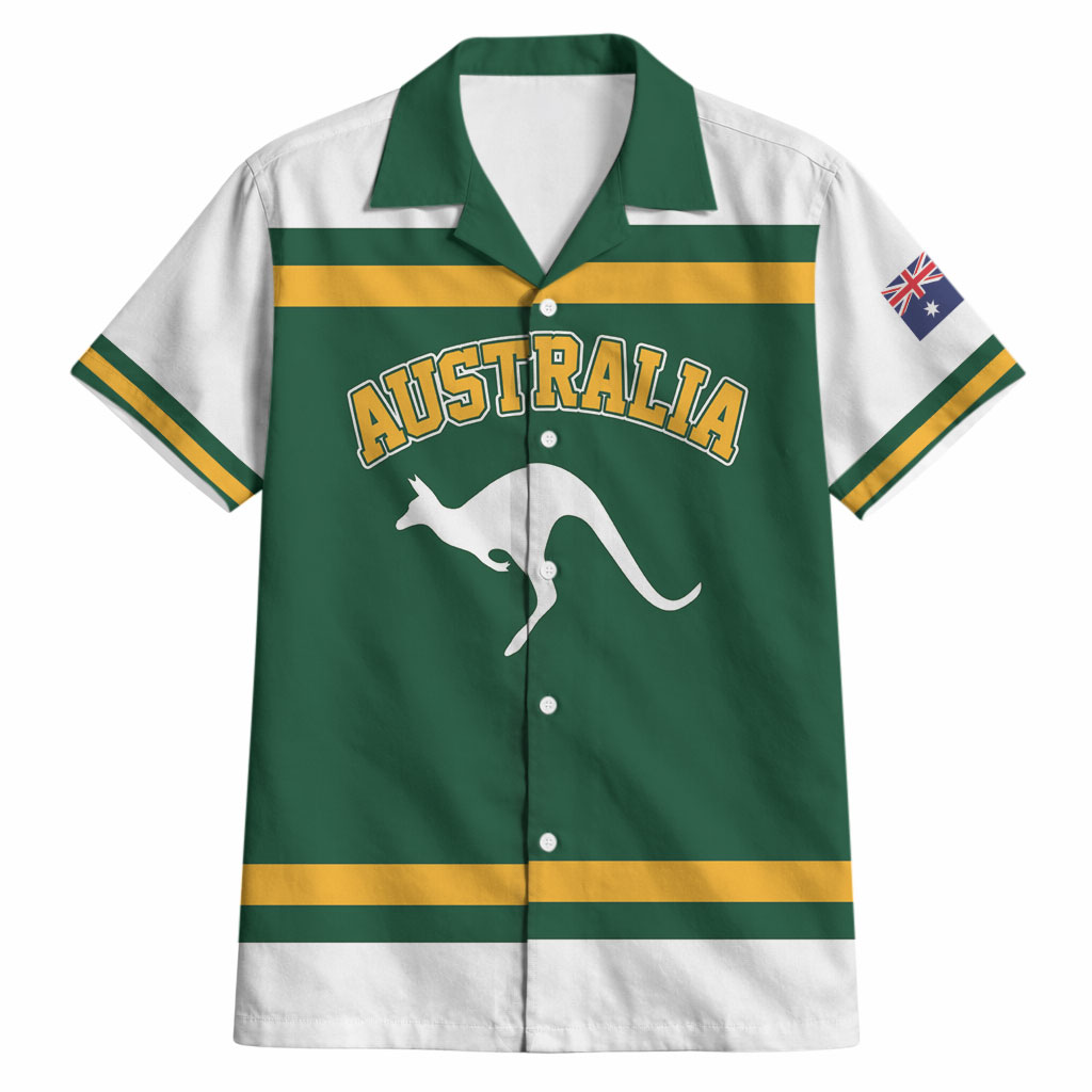 Custom Hockey Australia Hawaiian Shirt Kookaburras Go Champions