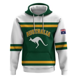 Custom Hockey Australia Hoodie Kookaburras Go Champions