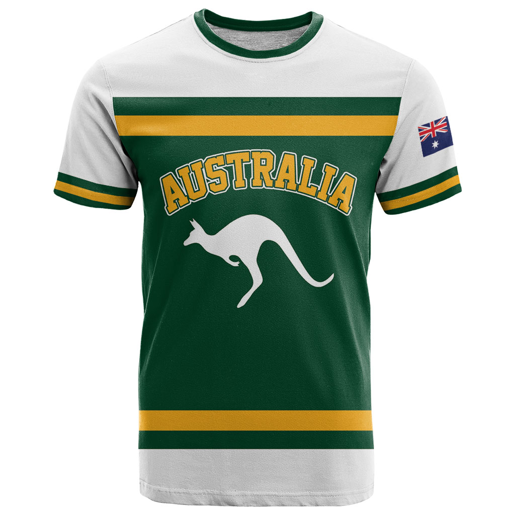 Custom Hockey Australia T Shirt Kookaburras Go Champions