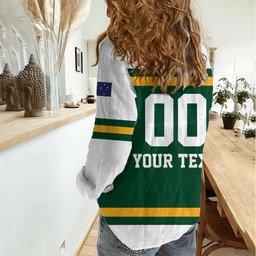 Custom Hockey Australia Women Casual Shirt Kookaburras Go Champions