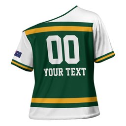 Custom Hockey Australia Cross Shoulder Shirt Kookaburras Go Champions