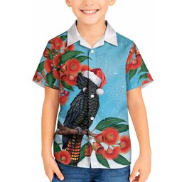 Australia Cockatoo Festive Christmas Hawaiian Shirt