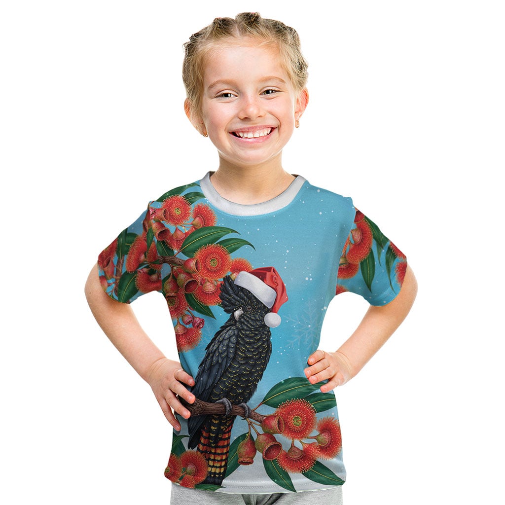 Australia Cockatoo Festive Christmas Kid T Shirt
