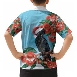 Australia Cockatoo Festive Christmas Hawaiian Shirt