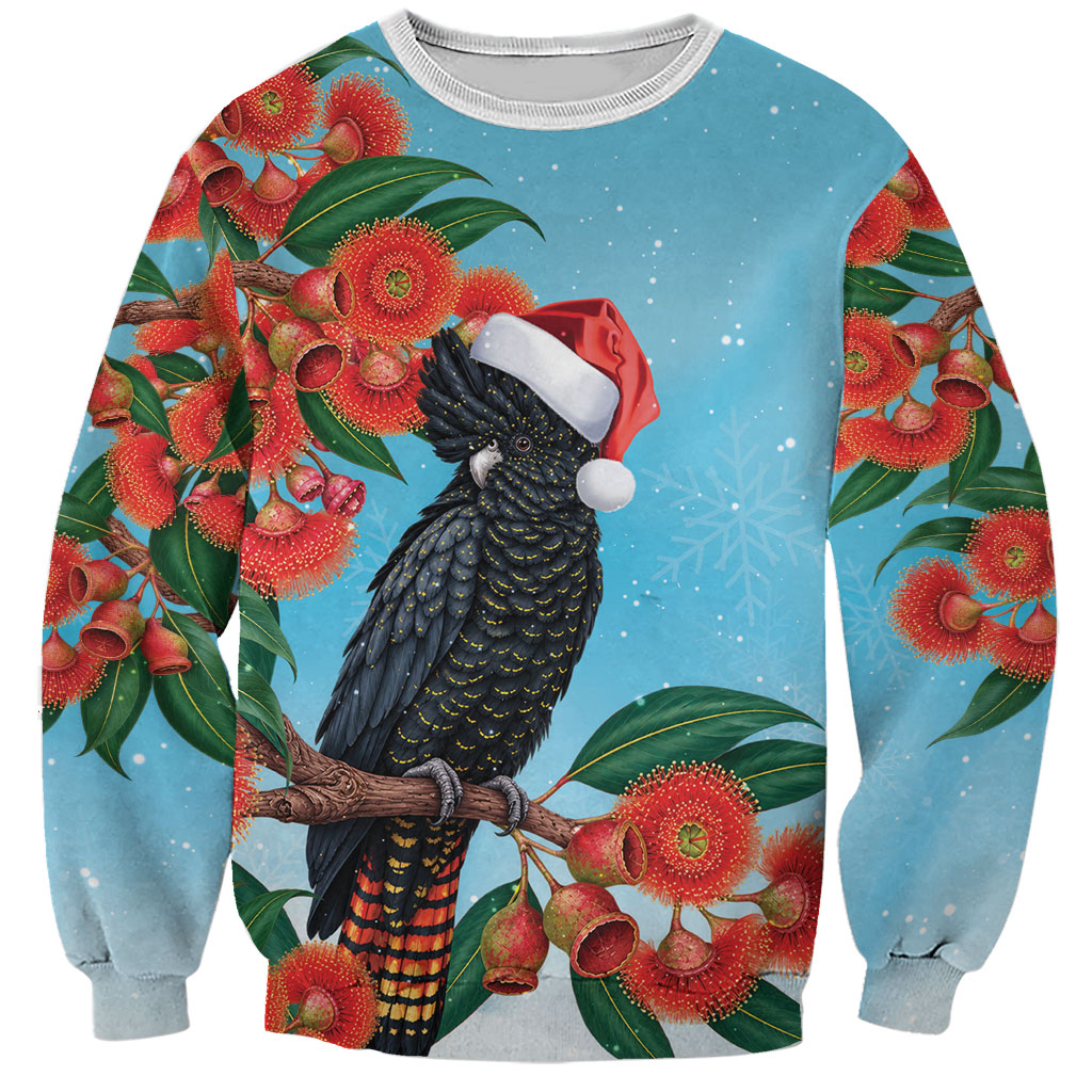 Australia Cockatoo Festive Christmas Sweatshirt