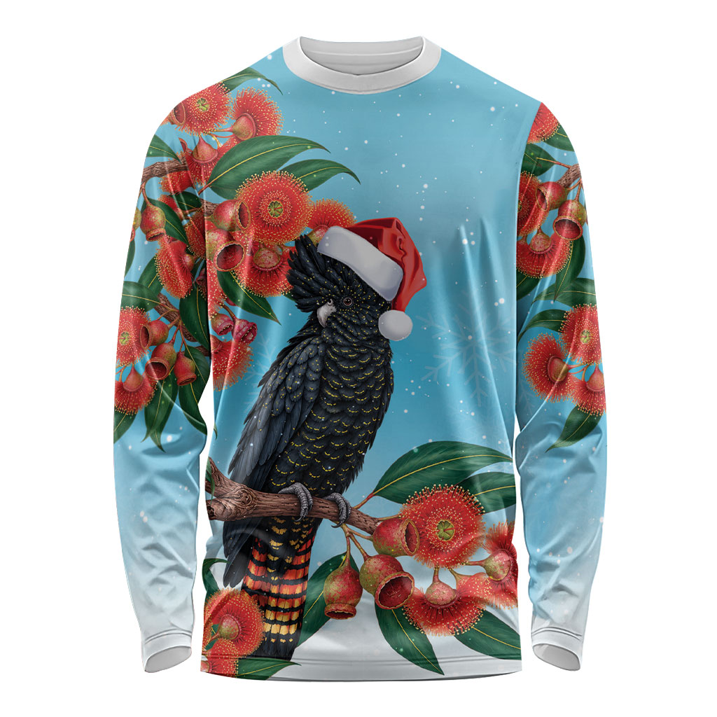 Australia Cockatoo Festive Christmas Long Sleeve Shirt