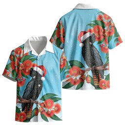 Australia Cockatoo Festive Christmas Kid Hawaiian Shirt