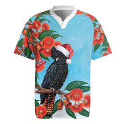 Australia Cockatoo Festive Christmas Rugby Jersey