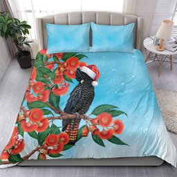 Australia Cockatoo Festive Christmas Bedding Set